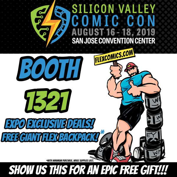 Flex Comics Storms Silicon Valley Comic Con!