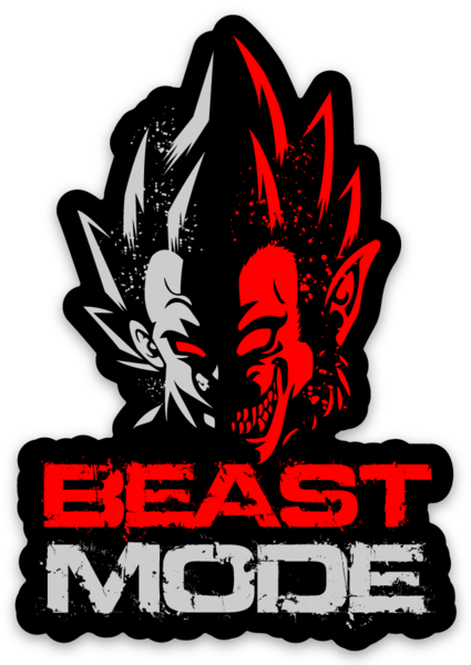 Beast Mode: Great Ape Form - Vinyl Sticker