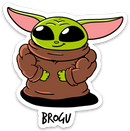 BroGu - Vinyl Sticker