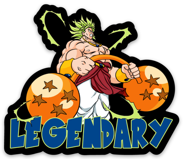 Legendary - Vinyl Sticker