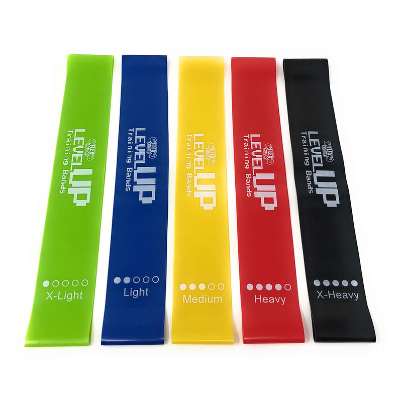 Flex Comics LEVEL UP Training Bands - [Beginner] 5 Piece Set