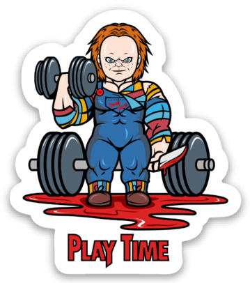 Play Time - Vinyl Sticker