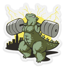 Quadzilla - Vinyl Sticker