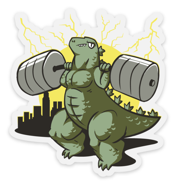 Quadzilla - Vinyl Sticker