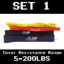 Thick Heavy Resistance Workout Bands - Easy Home Gym!