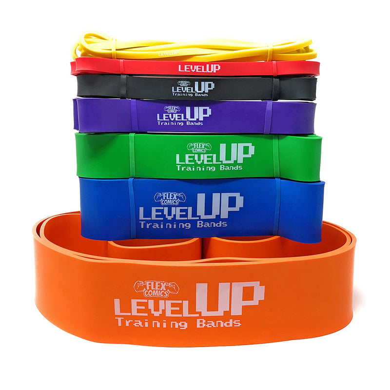 Flex Comics LEVEL UP Resistance Training Bands - 41'' BANDS