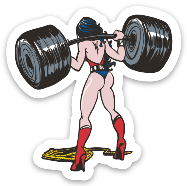 Wonder Squats - Vinyl Sticker