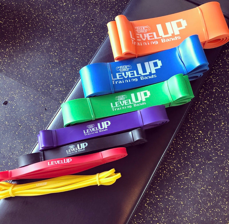 Flex Comics LEVEL UP Resistance Training Bands - 41'' BANDS